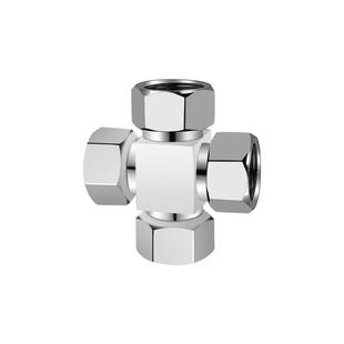 4分三通对丝弯头直接内外丝天然气太阳能热水器水管道接头铜配件