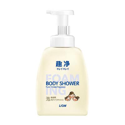 LION狮王泡泡沐浴露弱酸小苍兰香