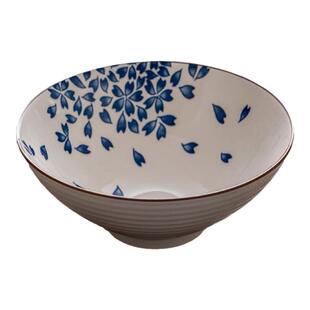 日本神田烧日式陶瓷复古汤碗拉面碗加厚喝汤碗餐具斗笠碗饭碗盘