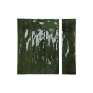 雅乐居复古全瓷手工砖亮光卫生间厨房吧台店铺墙面隔断75X300瓷砖