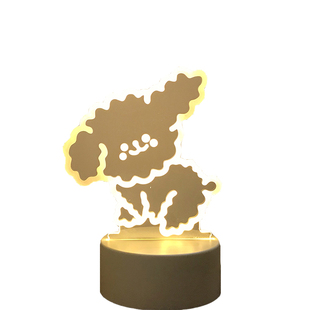 小夜灯台灯床头灯卧室少女浪漫温馨情调氛围睡眠柔光小灯礼物创意