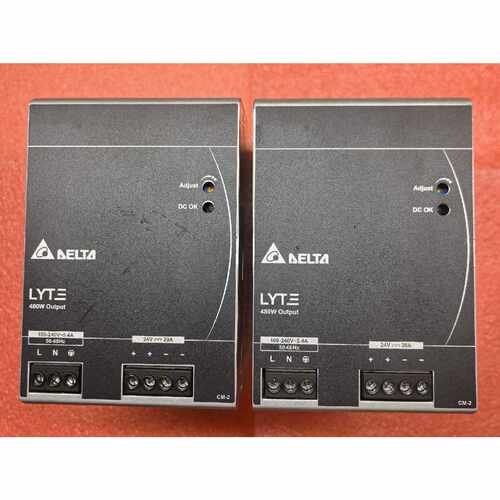 〔议价-可维修〕Delta/LYTE开关电源 DRL-24V480W1A 工业自动化备