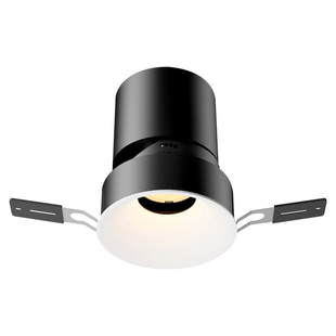 射灯客厅2025新款75mm嵌入式筒灯无边框可调角度智能防炫柔光极窄