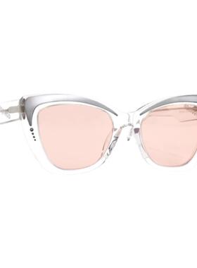 protago墨镜透明板材金属时尚