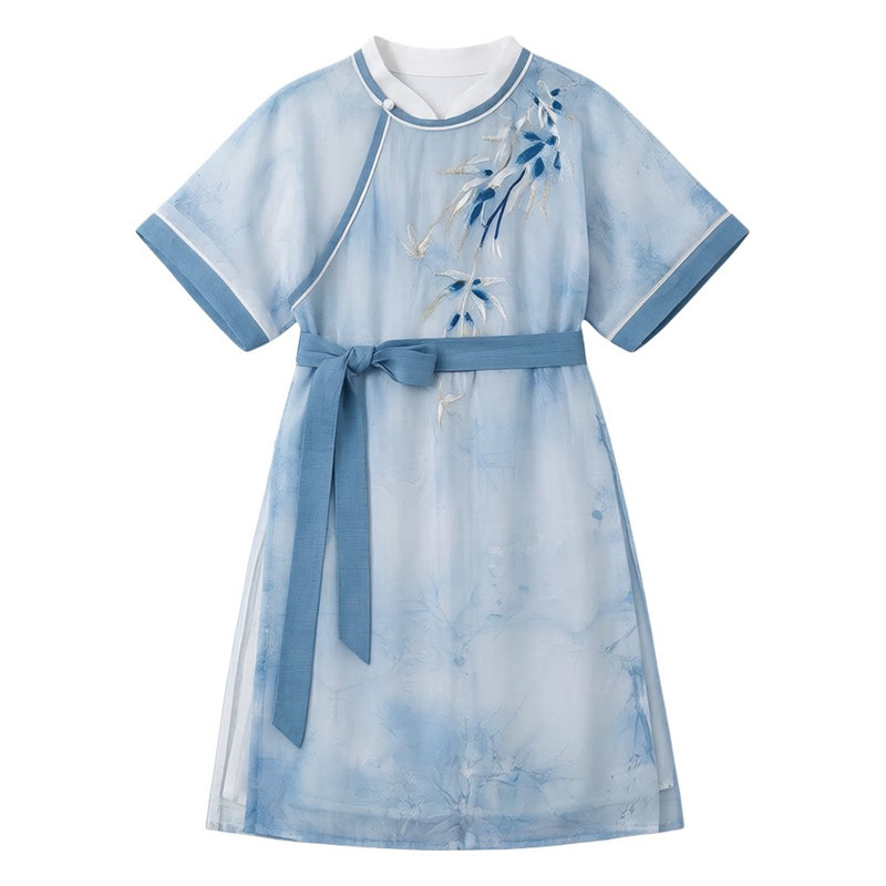 男童汉服古风宋制圆领春夏超薄