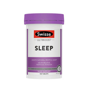 Swisse睡眠片缬草精华无褪黑素助眠sleep退黑素安睡调整作息