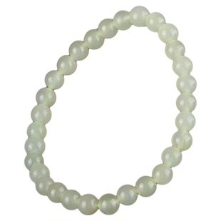 七彩云南和田玉葡萄肉手串青白玉软玉手链软玉圆珠系列送女友礼物