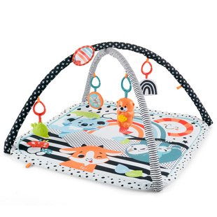费雪婴儿健身架脚踏钢琴新生儿见面礼包宝宝早教启蒙挂件安抚玩具