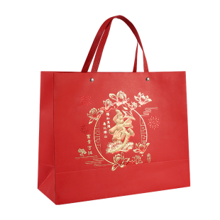 寿字回礼袋老人过寿礼品袋祝寿贺寿生日手提袋寿比南山礼盒包装盒