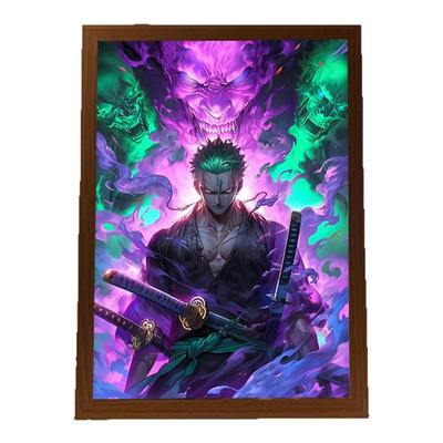 海贼王日照索隆周边手办尼卡路飞艾斯通缉令漫画海报摆件生日礼物