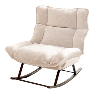 云朵摇摇椅大人躺椅成人可睡觉家用阳台休闲客厅单人折叠懒人沙发