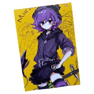 【幕醒森林】无机杀手Uzi周边 吧唧徽章钥匙扣挂件明信片画师授权