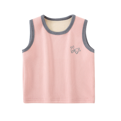 韩版奥利绒秋冬保暖儿童背心