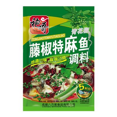 袍哥特麻鱼调料四川特产