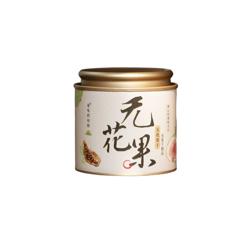 日食记 食味的初相无花果干100g/罐休闲零食小吃即食煲汤泡水果干