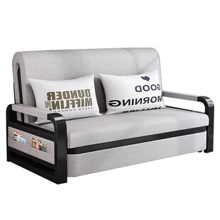 单人沙发床折叠两用2026新款客厅阳台小户型推拉伸缩沙发一体两用