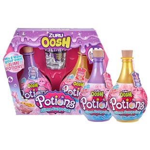 zuru旗舰店软软乐神奇魔力魔法瓶史莱姆泥彩泥儿童玩具粘土橡皮泥