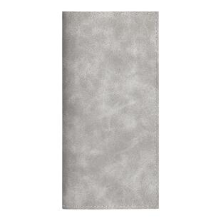 极简男士钱包年轻人日式长款大容量超薄卡包一体皮夹小众学生钱夹