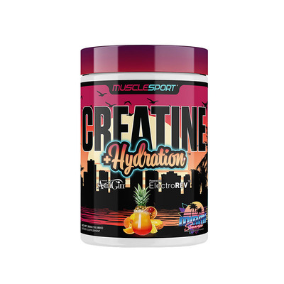 Muscle Sport水合一水肌酸creatine提高耐力爆发力非氮泵补剂