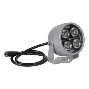 监控红外补光灯940nm无红曝肉眼不可见光 12V12W夜视不发光补光灯