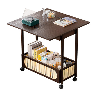 可移动边几茶几中古小桌子