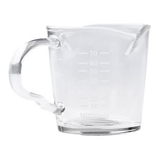 WPM惠家双嘴玻璃咖啡量杯带刻度咖啡意式浓缩萃取量杯盎司杯70ML