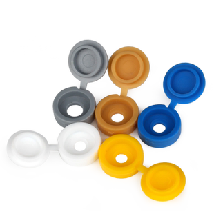 加厚螺钉装饰盖帽子自攻钉保护孔塞家具盖帽塑料连体螺丝盖帽M4M5