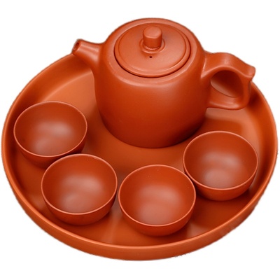 紫砂壶大号朱泥壶沏茶壶红茶过滤