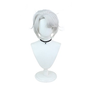 第五人格 作曲家 弗雷德里克 cos假发 淡奶油色造型小马尾