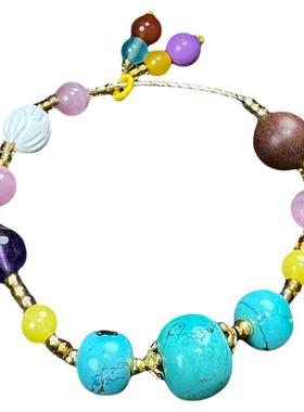 藏文化博物院绿松石藏香手串