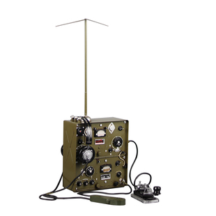 仿真发报机模型复古无线电报机创意收藏摆件怀旧老物件拍摄影道具