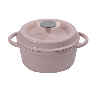 马约克25新色珍珠粉撒金经典炖铸铁珐琅锅姜妍同款2人小锅煲汤锅