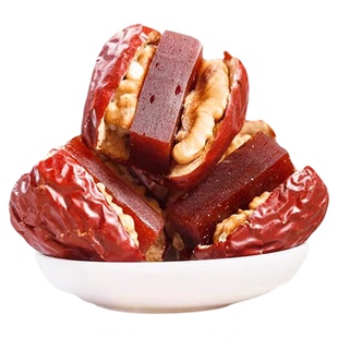 枣夹核桃仁山楂糕大红枣去核夹心脆特产健康补气养血女零食旗舰店