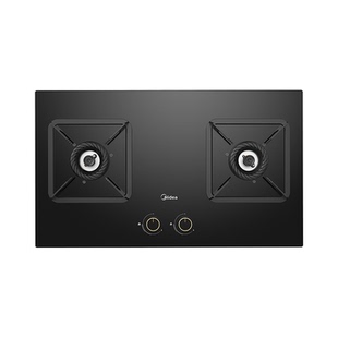 美的家用4.5KW天然气燃气灶具双灶煤气炉台台嵌两用大火力猛火灶