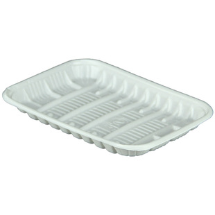 生鲜托盘白色1914一次性包装盒超市蔬菜水果猪肉打包盒保鲜环保