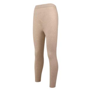 雅鹿羊毛裤男士内穿羊绒裤女士秋裤加绒加厚打底冬季薄款棉保暖裤