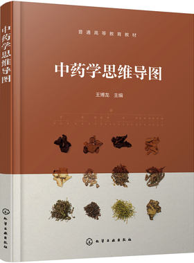 中药学思维导图 王博龙 中药基原 药性 功效 中药名渊源 释名解析 名家经验 可视化工具 直观易记 中医药专业 临床医师 本科 教材