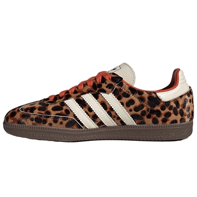 adidas阿迪达斯三叶草男女SAMBA OG经典豹纹运动鞋板鞋JI2734