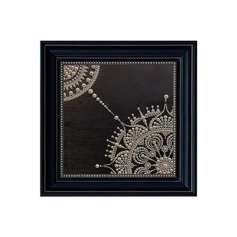 中古赫本风珍珠画DIY材料包全套
