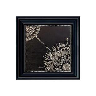 中古赫本风珍珠画DIY材料包全套手工高级感艺术摆件客厅装饰挂画