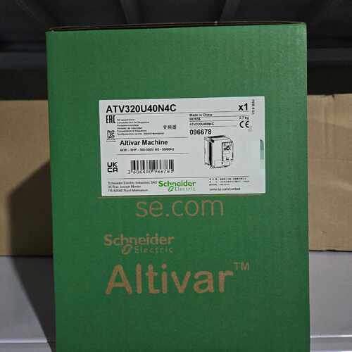 议价ATV320U40N4C施耐德变频器ATV320系列4KW通用变频器调速器