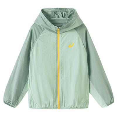 ASICS/亚瑟士儿童童装防晒衣夏季新款男童女童防晒服梭织透气外套