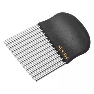 狼牙土豆波浪刀具波纹刀304不锈钢切菜神器多功能新款切花刀蔬菜