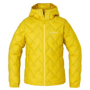 日代折扣montbell SuperDryTech1000蓬轻量抽绳羽绒服女 1101707