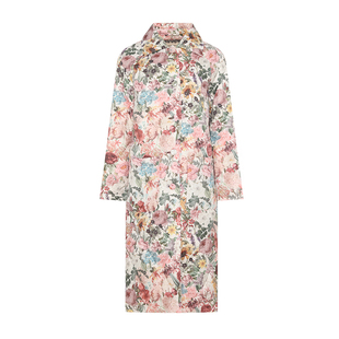 【云感鹅绒】GEGINA吉吉娜气质保暖加厚H型中长款印花羽绒服外套