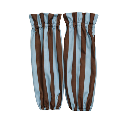 新款撞色条纹防泼水袖套防污耐脏