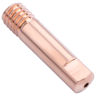 YOBEL无气二保焊机焊枪配件14AK保护嘴咀导电嘴连接杆送丝轮软管