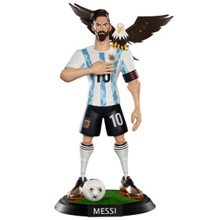王牌化身正版梅西手办限量珍藏高档雕像潘帕斯雄鹰阿根廷国家队