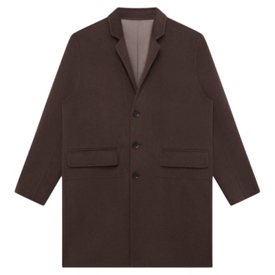 G男装双面羊毛呢大衣轻商务休闲