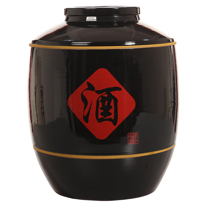 加厚土陶瓷白酒坛子储存泡家用坛